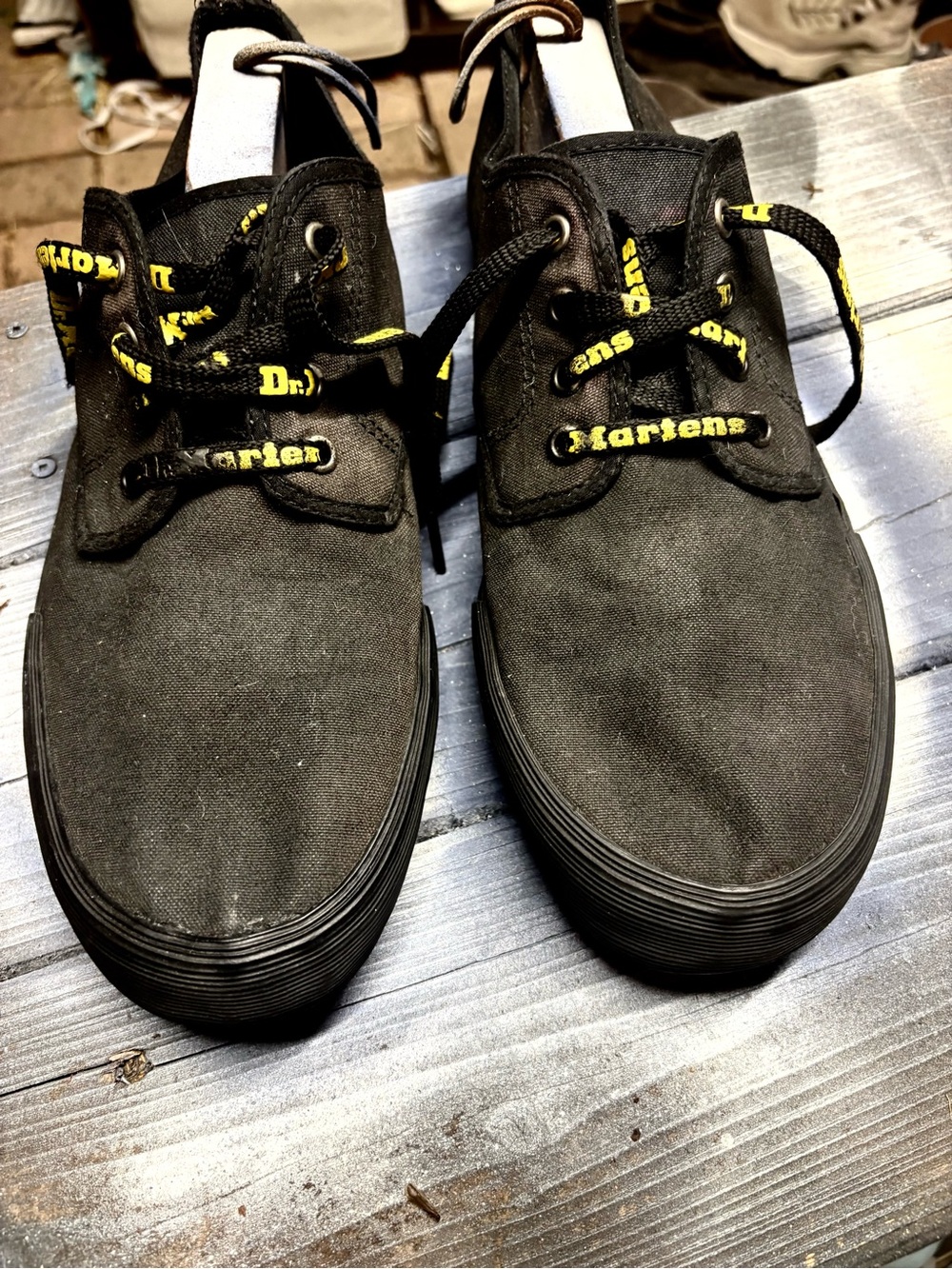 Dr. Martens 1461 black canvas sneakers #drmartens #canvas size 13